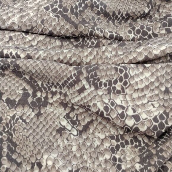 Connected Apparel Reptile Print Dress - Picture 10 of 10